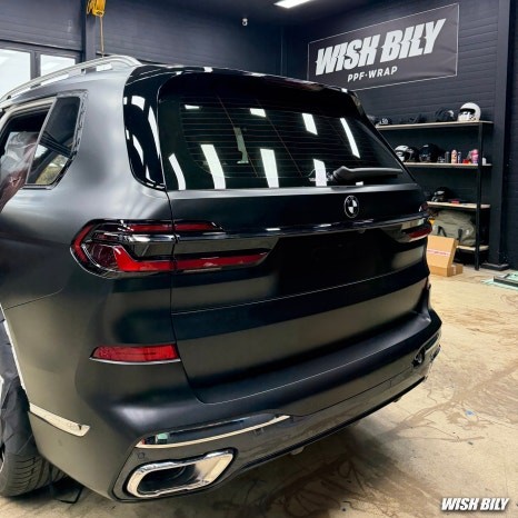 BMW X7 전체 랩핑 크롬 딜리트 (크롬 죽이기) 시공 / 경기 평택