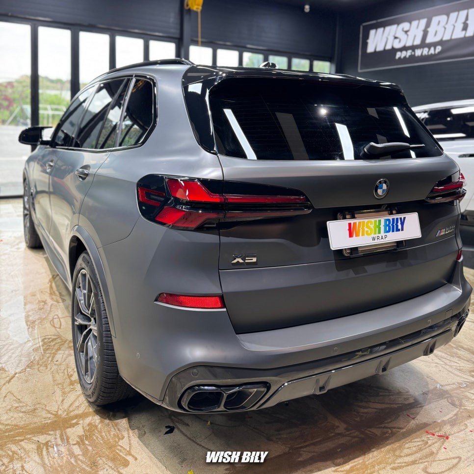 BMW X5 전체 무광 PPF 생활보호 & 루프스킨 시공 / 경기 평택
