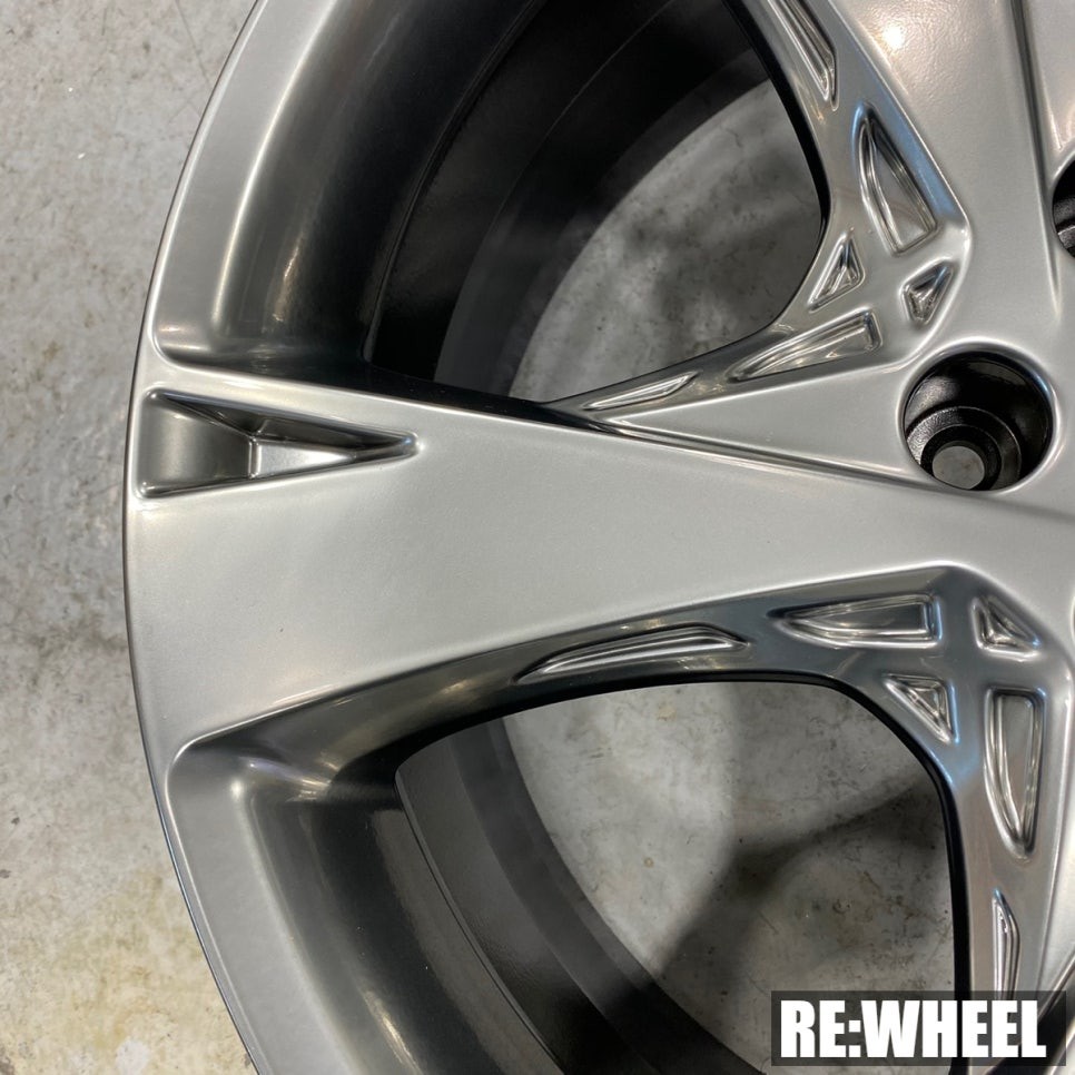 [리휠][남해휠복원] 제네시스 GV80 22인치 순정휠 하이퍼 실버 휠복원 / 진주, 창원, 순천