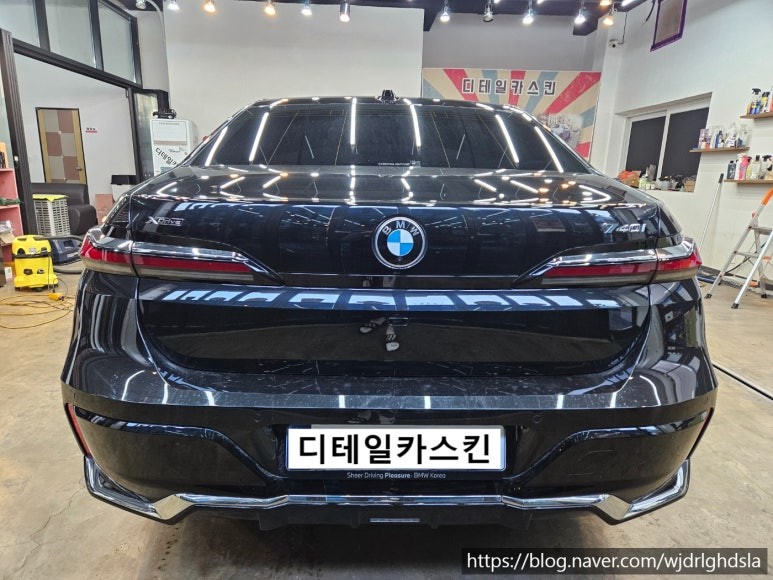 [BMW 740i] 신차 유리막코팅 실내가죽 코팅 시공
