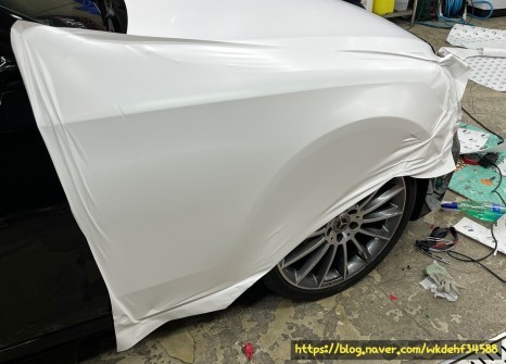 독보적인 화이트!! 벤츠E클래스 완벽변신 / 서울 양천, 구로, 강서, 영등포, 부천