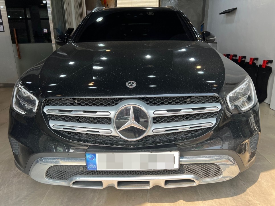 스타일게러지 [ 벤츠 GLC300e ] 양천구 디테일링 세차 손세차 스팀세차 부분기스제거 부분광택 사고수리