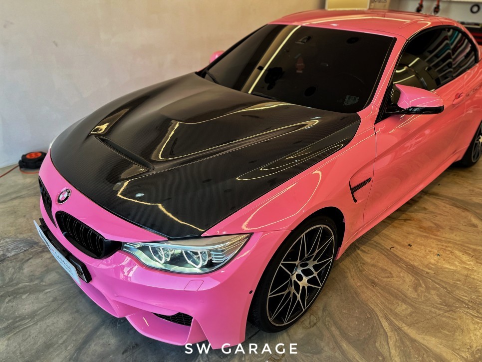 수입차/국산차 랩핑 전문점 SW개러지_BMW m4 컨버터블 시공후기 / 고양,일산,김포