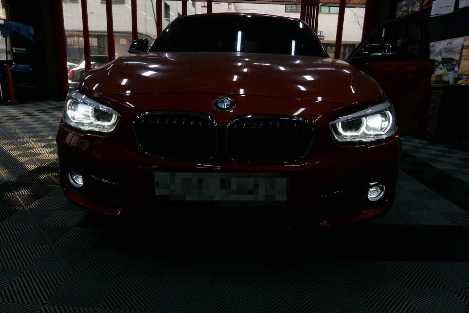 에스튠[솔라가드 프리미엄 수원이의점] - BMW118D / LED안개등 장착 코딩 / 수원, 광교, 동탄