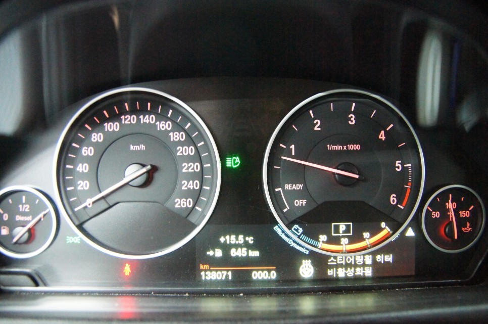 BMW 320D - 풀옵컬럼+열선핸들장착 / 하이빔어시스트,열선활성화 / 수원, 광교, 동탄