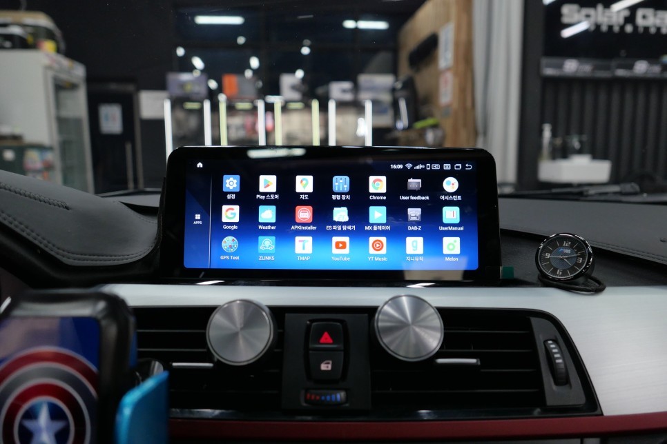 BMW F30 3시리즈 안드로이드 모니터 장착 / 수원, 광교, 동탄