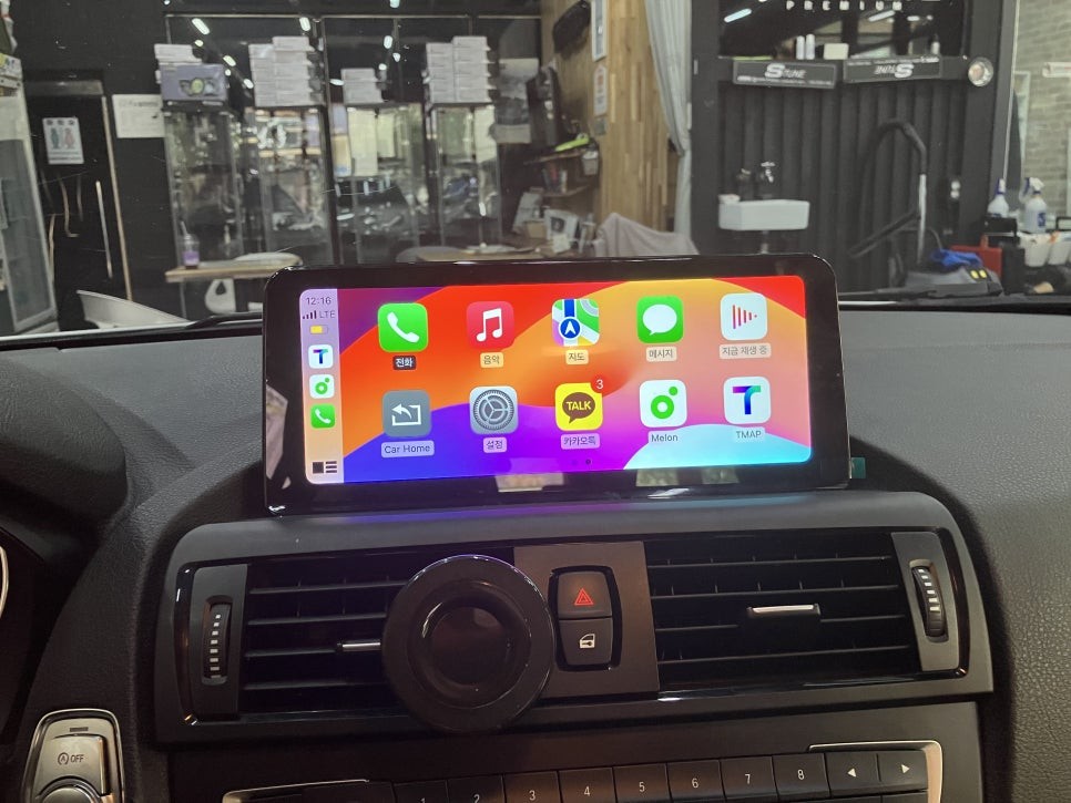 수원 에스튠 - BMW F20__ 10.25 애플카플레이 터치모니터, 안드로이드오토 사용가능, 후방카메라
