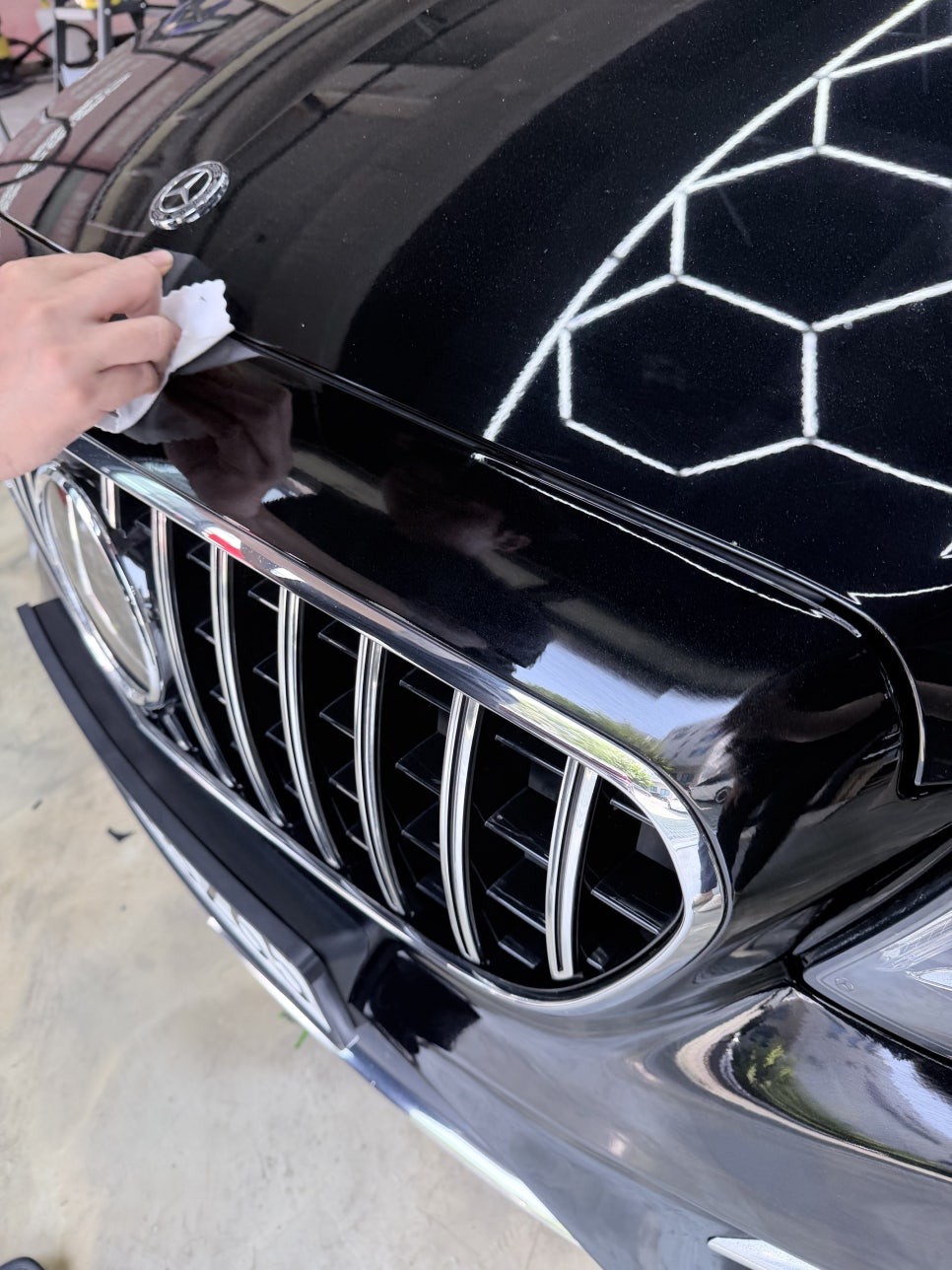 김포 벤츠 W213 E300 사고 수리 | 100% 과실 전환 보험처리 | 유리막 & 휠코팅 재시공 | SY CUSTOM / 경기 김포