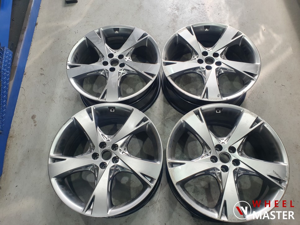 [휠마스터] 제네시스 GV80 22인치 휠복원 / 제네시스 휠수리 / 파주,일산