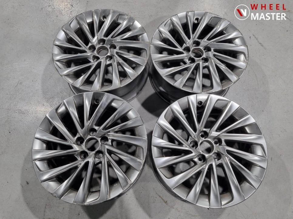 렉서스 휠복원 / 렉서스 ES300H 18인치 휠복원 후 고스트크롬 휠도색 / 파주,일산