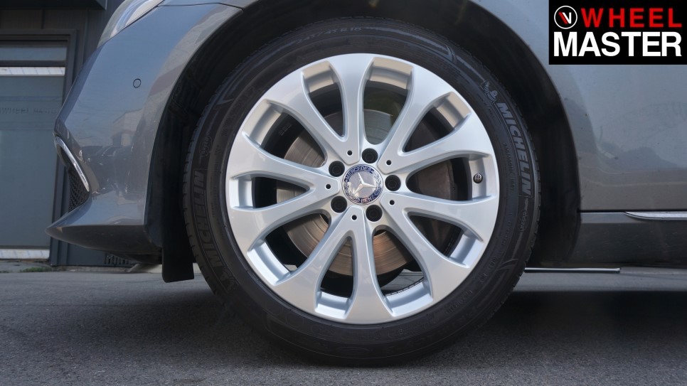 휠스크레치로 인한 스트레스를   한방에 날려버리자!! 벤츠 E300 휠교체 후기 / 일산 휠복원 / 파주,일산