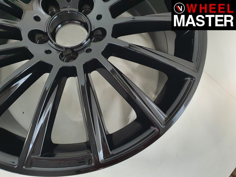 [휠마스터] 벤츠 A클래스 AMG 블랙유광 휠도색 / 일산 분체도장 / 파주,일산