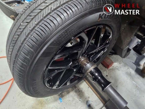 쏘나타 DN8 17인치 검정유광 분체도장 / 파주,일산