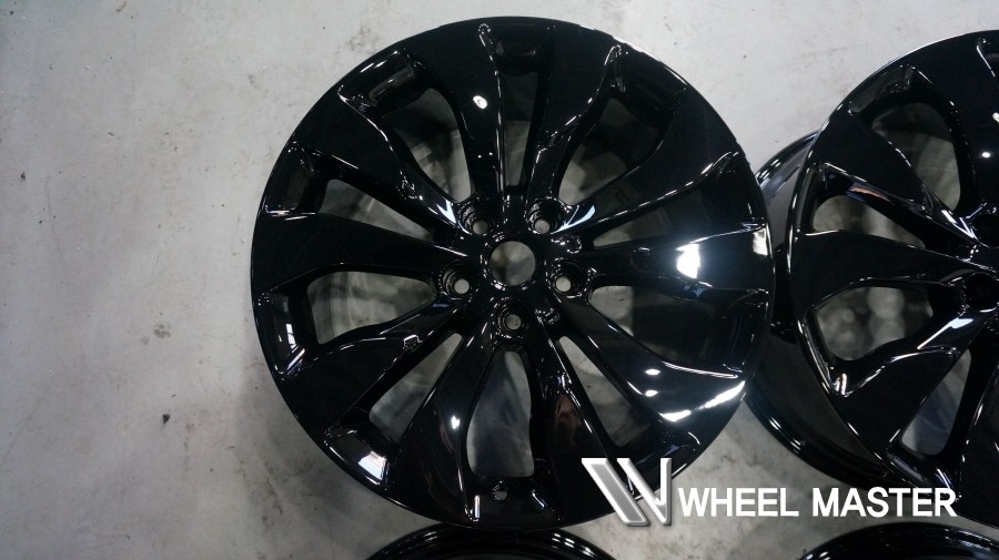 올뉴 말리부 휠 19인치 검정유광 휠도색 / 파주,일산