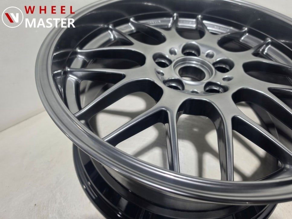 [파주휠도색]BMW E39 540I BBS RGR 18인치 약품박리후 하이퍼블랙 분체도장 / 파주,일산