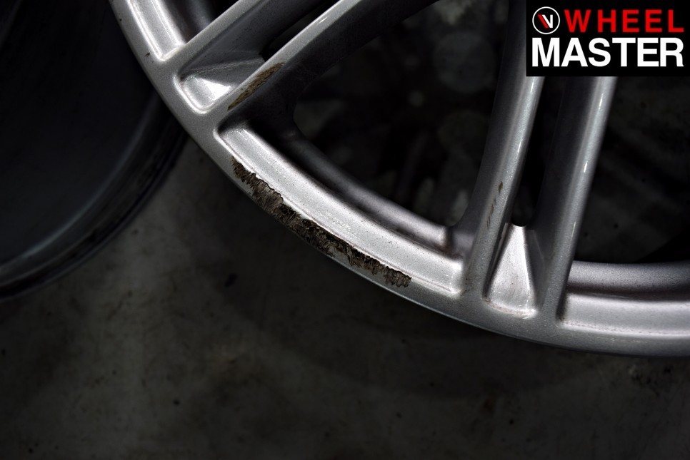 [휠마스터] 포르쉐 카이엔 휠기스복원 및 하이퍼실버 휠도색 / 포르쉐 휠복원 / 파주,일산