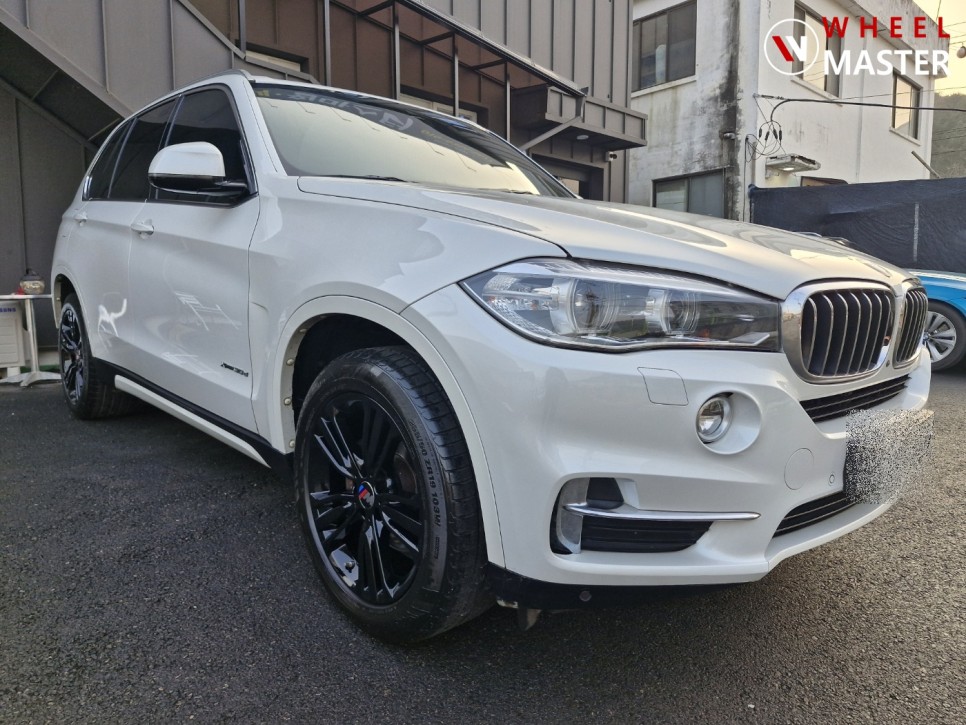 일산 파주 휠도색 / BMW X5 30D 19인치 검정유광 휠도색 / X5 휠도색 / 파주,일산,고양,김포,의정부,동두천
