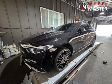 벤츠 CLS450 신형 마차휠 20인치 고속주행 핸들떨림 및 진동으로 인한 열변형없는 휠굴절수리 / 파주,일산