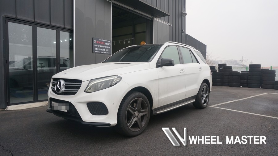 벤츠 gle350d 휠 20인치 고스트크롬 휠도색 / 파주,일산