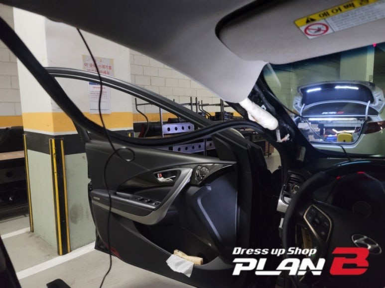 그랜져HG/파인뷰/블랙박스/LX7000/POWER/전후방/2채널/충남/천안/출장 / 천안 신부동