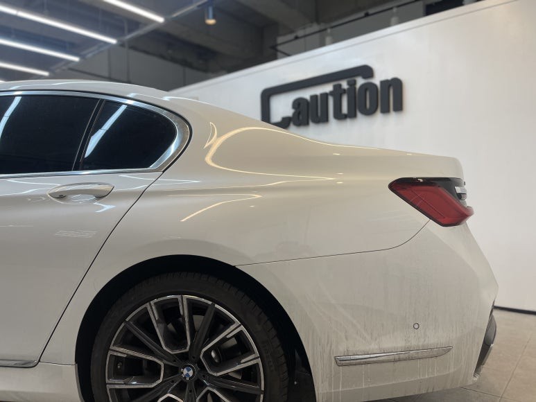 경기남부 / BMW 740Li 카마인레드 전체랩핑 시공후기(와우) / 동탄 장지동 / 수원.화성