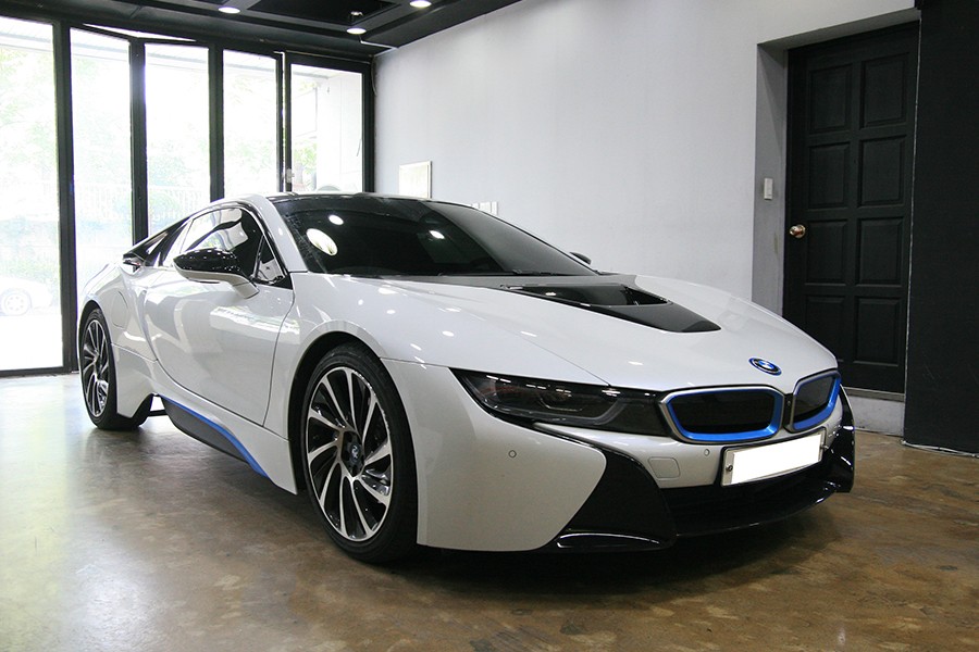 BMW i8 광각미러 및 코딩 [ 울산 아인스아우토 ]