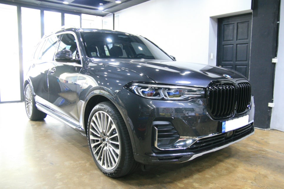 울산 BMW X7 바워스 앤 윌킨스 풀 커버 ( 회오리 스피커 커버 )교체 및 코딩으로 스마트폰 미러링 활성화 하기