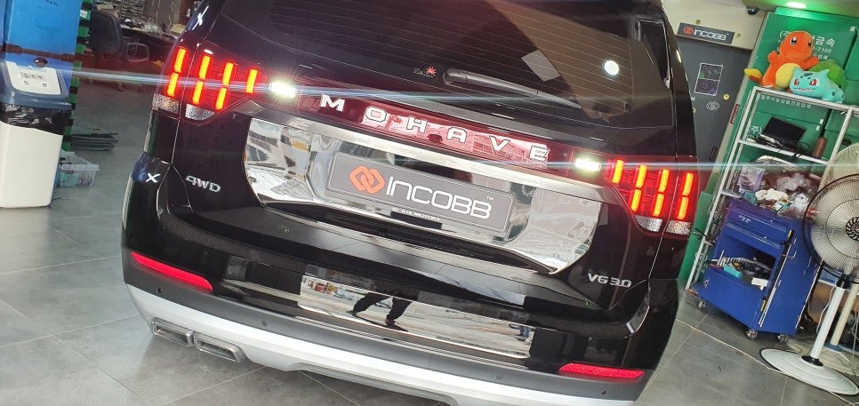 모하비 더 마스터 LED 후진등 교체 작업 / 부산,김해