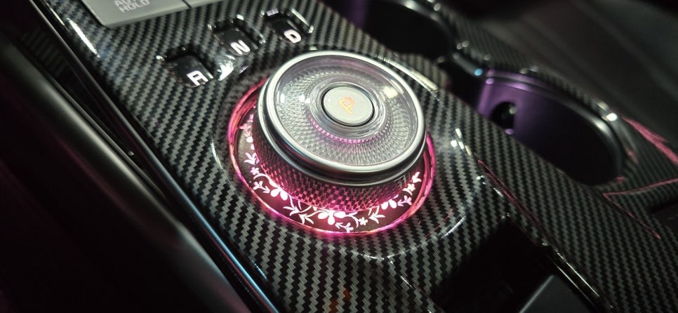 부산 K8 기어다이얼 엠비언트 인코브 스타일링 장착 시공 / 부산,김해