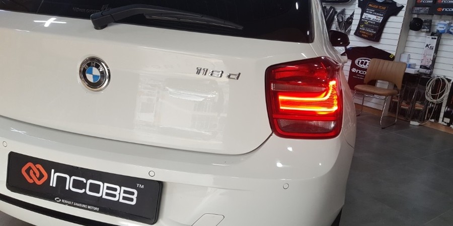 부산 BMW 1시리즈 118D F20 테일램프 후미등 데루등 수리 양산 김해 인천 / 부산,김해