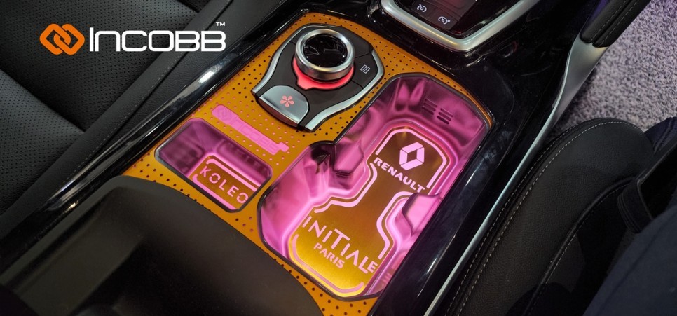 부산 QM6 인코브 조그셔틀 튜닝 코딩 LED 엠비언트 컵홀더 시공 / 부산,김해