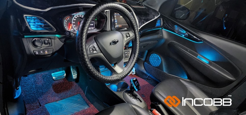 부산 더 넥스트 스파크 엠비언트 라이트 제조사 인코브 시공 / 부산,김해