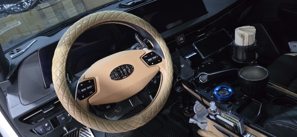 기아 EV6 엠블럼 튜닝 교체 인코브 다크크롬 크롬 2가지 색상 선택 가능합니다 / 부산,김해