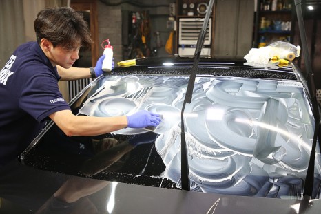 인천 아우디 RS3 윈드쉴드 (유리 보호 필름)+프론트패키지 PPF+실내 카본랩핑 / 광진구, 성수, 송파