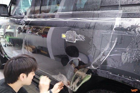 랜드로버 디펜더 PPF 재시공, 사고후 제대로 복구하는 방법 / 광진구 중곡동