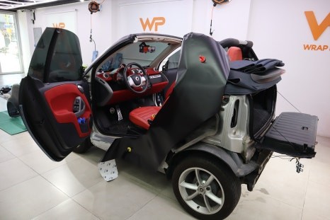 스마투 포투 451 사틴블랙 전체랩핑 올 블랙 / 광진구 중곡동