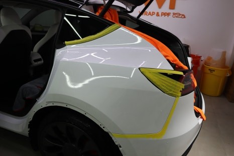 테슬라 모델 Y 전체 블랙PPF 컬러PPF는 진리 / 광진구 중곡동