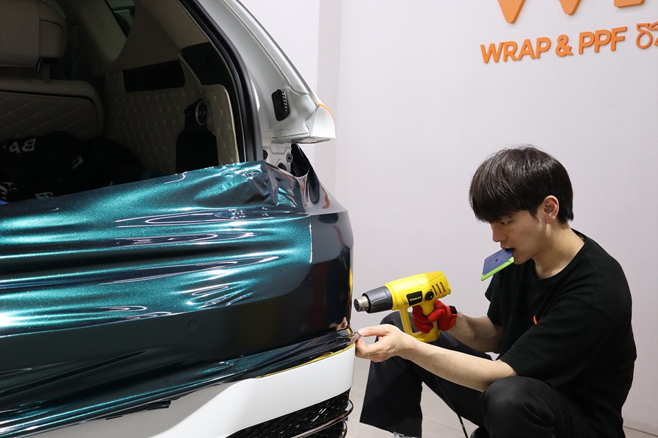 [광진구랩핑] GV80 투톤 듀오톤 자동차 랩핑의 정석. / 광진구 중곡동