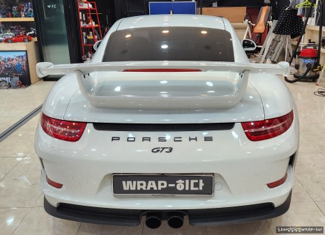경기남부 / 용인랩핑 포르쉐 911 GT3 순정느낌으로 전체랩핑 