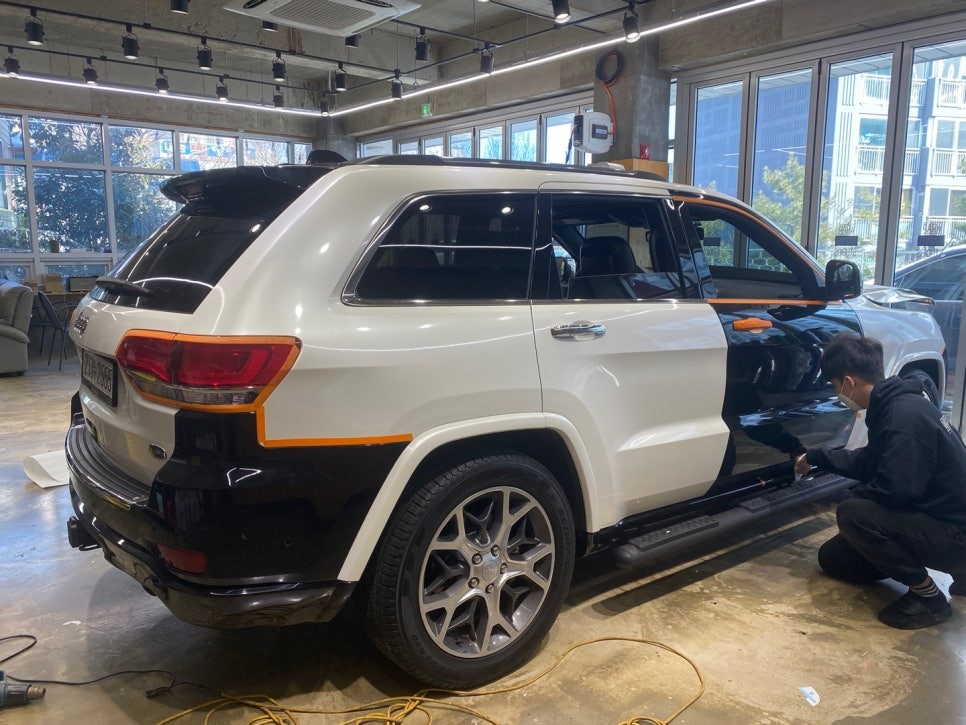 지프 체로키 광주전체랩핑 소개 / 광주 광산구 하남동