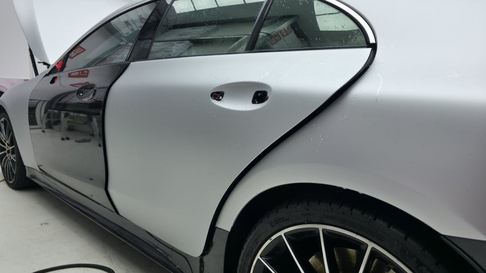 광주 컬러 PPF 무광도 예술 벤츠 CLS 450 크롬죽이기까지 / 광주 광산구 하남동