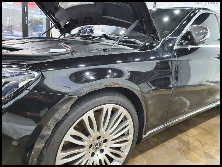 수원 자동차 PPF, 광교 자동차 PPF 시공업체 랩401 벤츠 S 클래스 전체 PPF 시공!! / 용인시 처인구