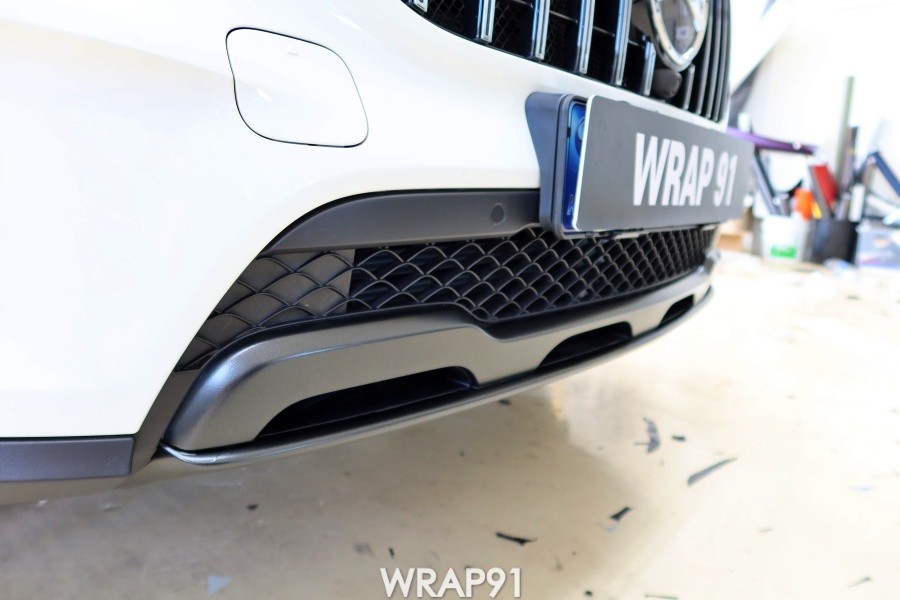 벤츠 GLB 200d 크롬죽이기 - 에이버리 사틴블랙 부분 랩핑 시공기, 경남 김해 자동차 래핑 전문점 랩91 / 마산, 김해, 창원
