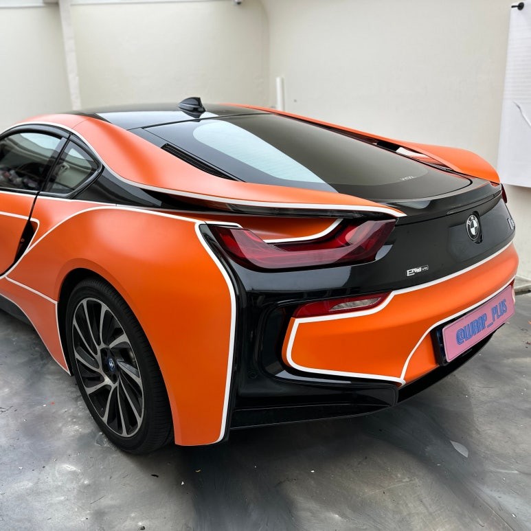 강남 BMW I8 트론데칼 포인트랩핑 시공 / 서울 중랑구 망우동 | 오늘의