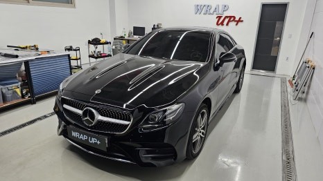 남양주랩핑 벤츠 E220d E클래스 쿠페 전체 크롬죽이기 크롬딜리트 랩핑