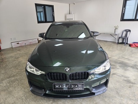 용인랩핑 랩데이 - BMW 320d F바디 전체랩핑 재시공으로 새 옷을 입혀주자(feat. 오토벨벳 리퀴드 메탈릭 실버)