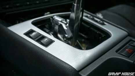 BMW E46 M3 실버브러쉬 실내랩핑[김포랩핑][랩하우스]