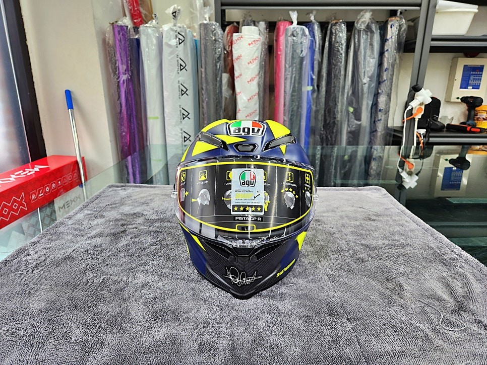 AGV PISTA GPR SOLELUNA 2018 한정판 전체 무광PPF 헬멧PPF 헬멧관리 1인시공 고퀄리티 PPF 맛집 / 수원시 영통구 이의동