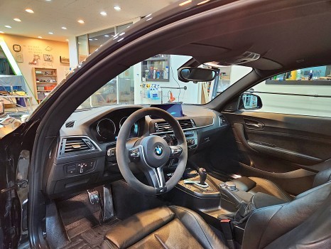 BMW F87 M2 애니가드 어항 썬팅 제시공 원탑썬팅