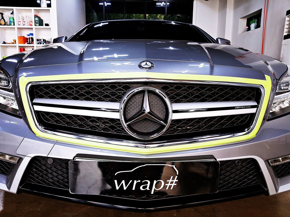 경기남부 / [랩샵][수원랩핑]벤츠 CLS63AMG 포인트랩핑 그릴랩핑 / 수원시 영통구 이의동 / 수원.화성